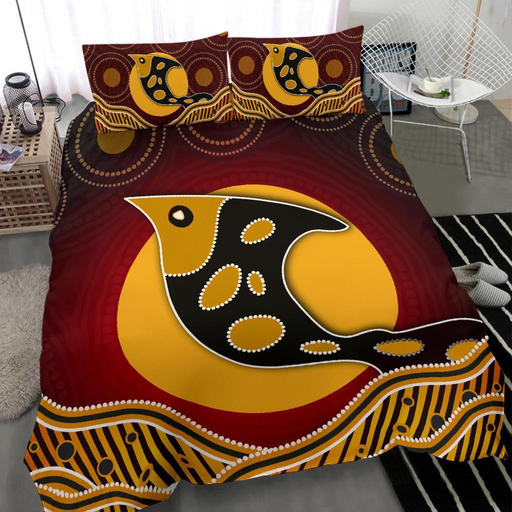 bedding-set-aboriginal-dot-patterns-fish