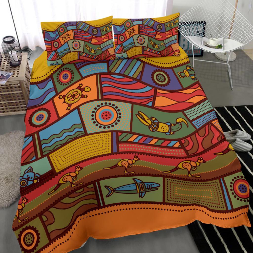 bedding-set-aboriginal-art-with-animals