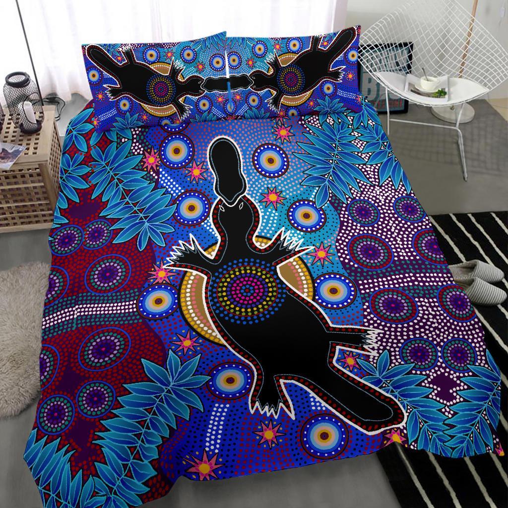 aboriginal-bedding-set-indigenous-platypus