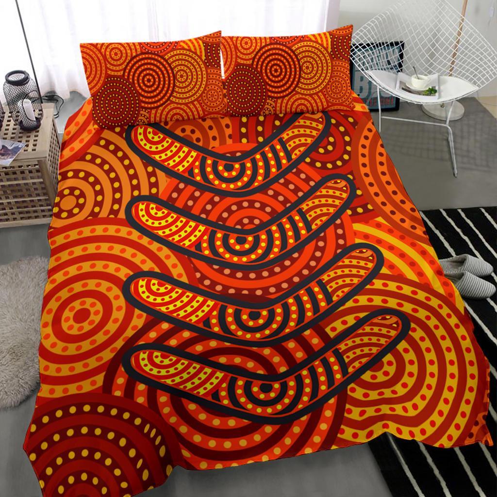 aboriginal-bedding-set-aboriginal-boomerangs-and-dot-circle