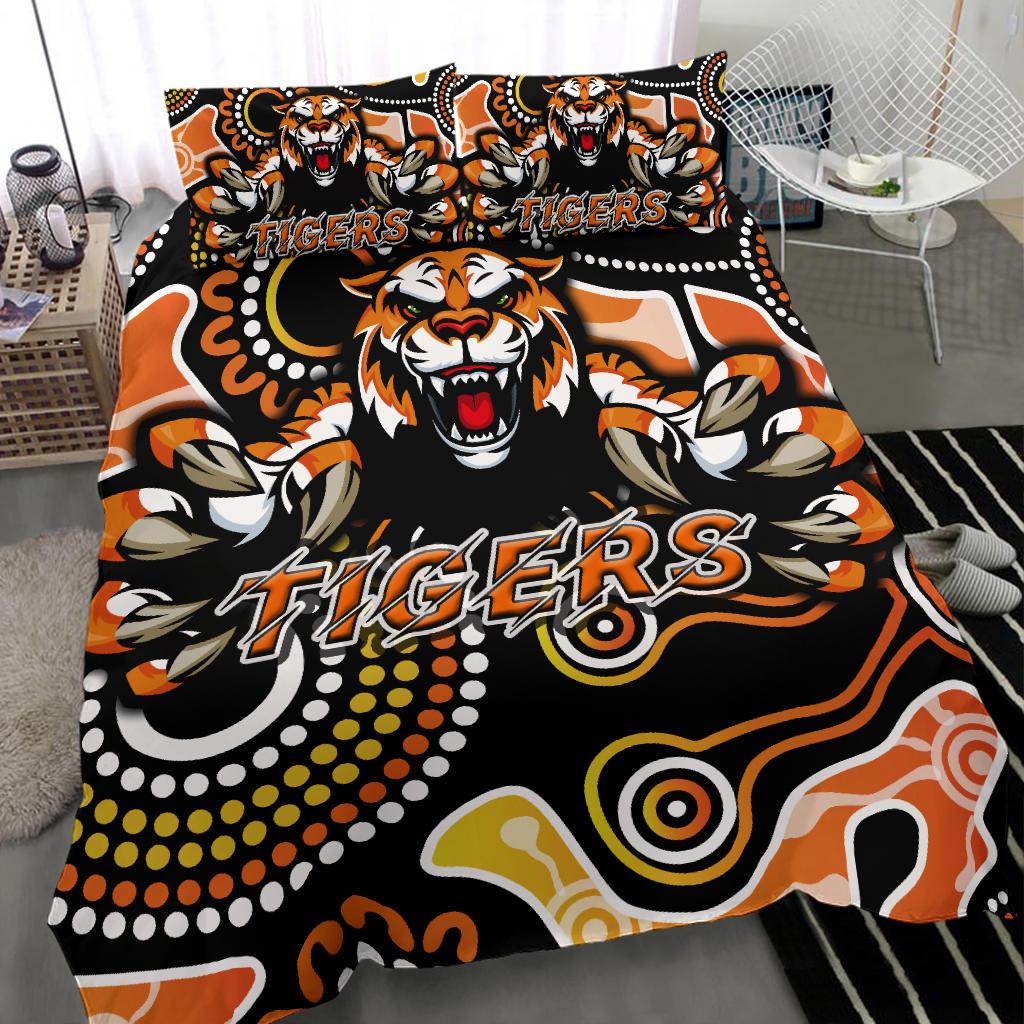 wests-bedding-set-rugby-tigers-indigenous