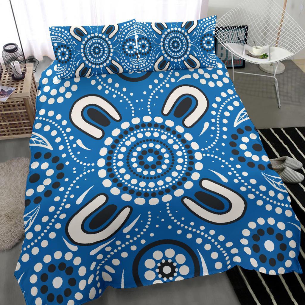 aboriginal-bedding-set-indigenous-circle-dot-painting-blue-color