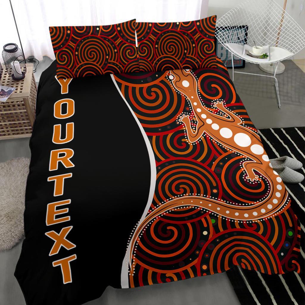 aboriginal-personalised-bedding-set-indigenous-lizard-dreaming