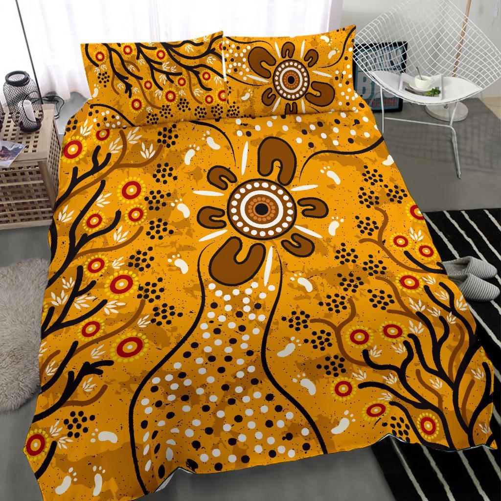 bedding-set-aboriginal-art-in-spring-style