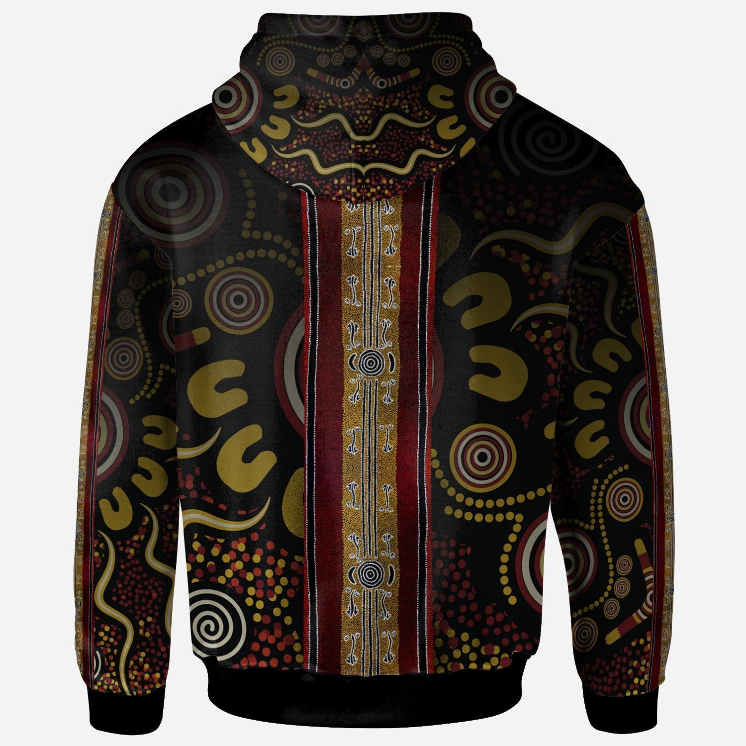 zio-hoodie-aboriginal-dot-panting-art-stripe-lines