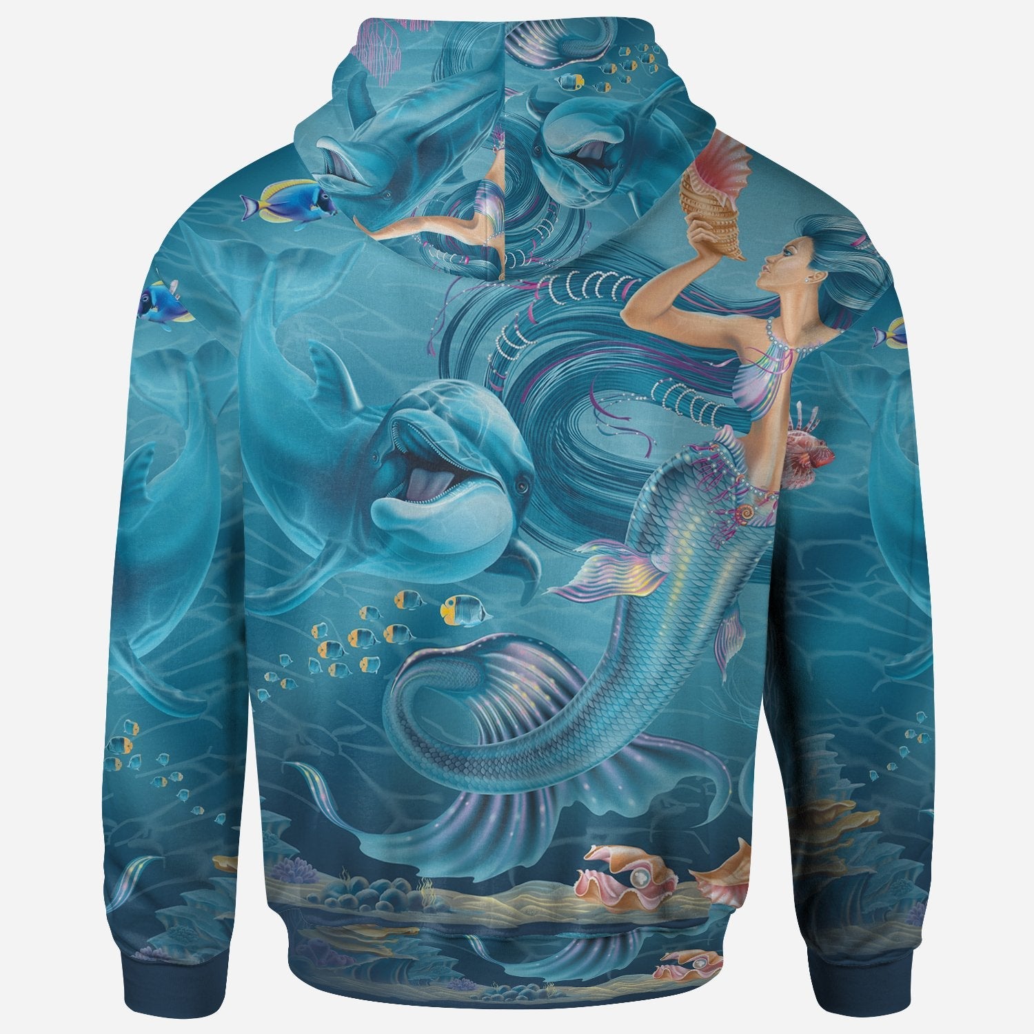 zip-hoodie-australia-beautiful-mermaid-with-dolphin