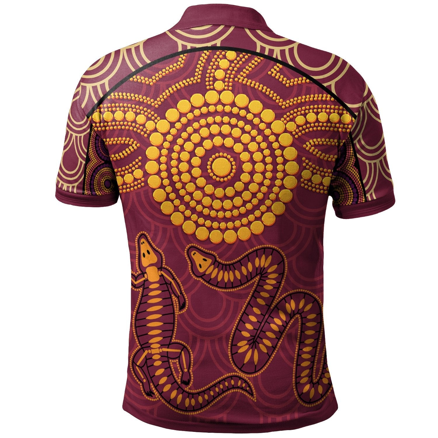 aboriginal-polo-shirt-aboriginal-snake-and-alligator