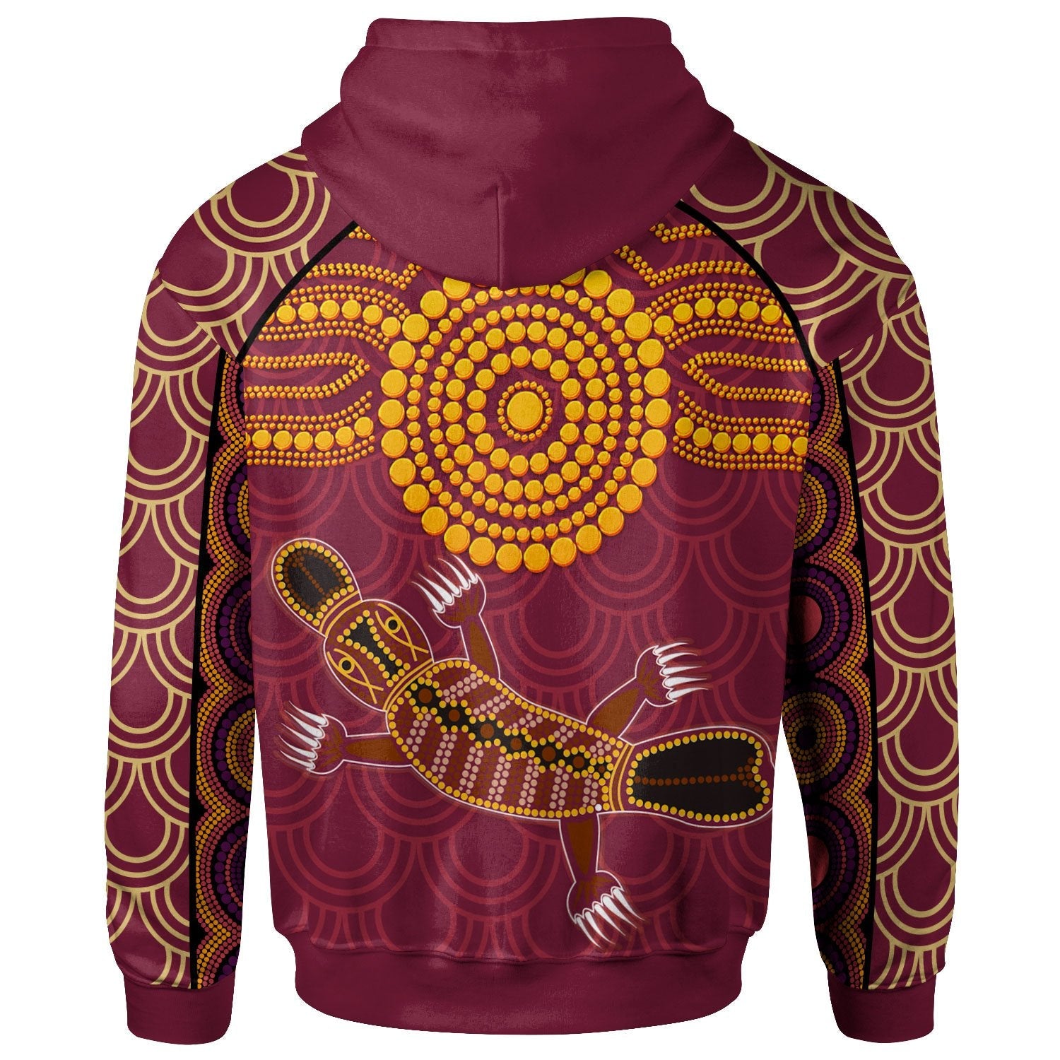 aboriginal-hoodie-aboriginal-platypus