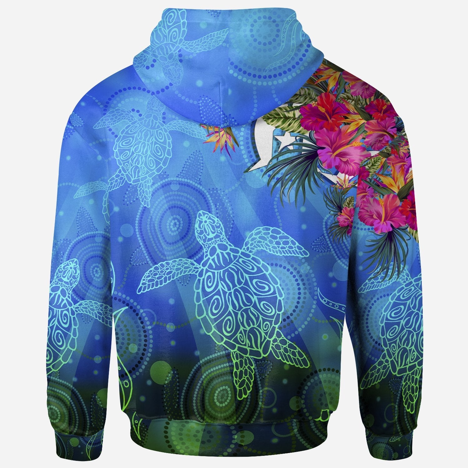 zio-hoodie-torres-strait-blue-sea-with-hibiscus