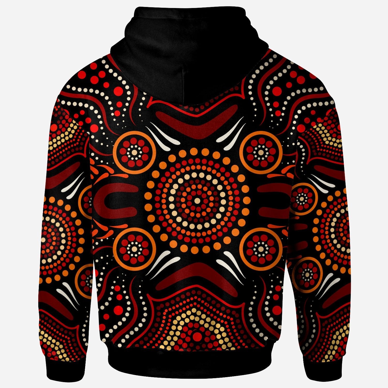 aboriginal-hoodie-aboriginal-lizard-with-dot-painting-patterns