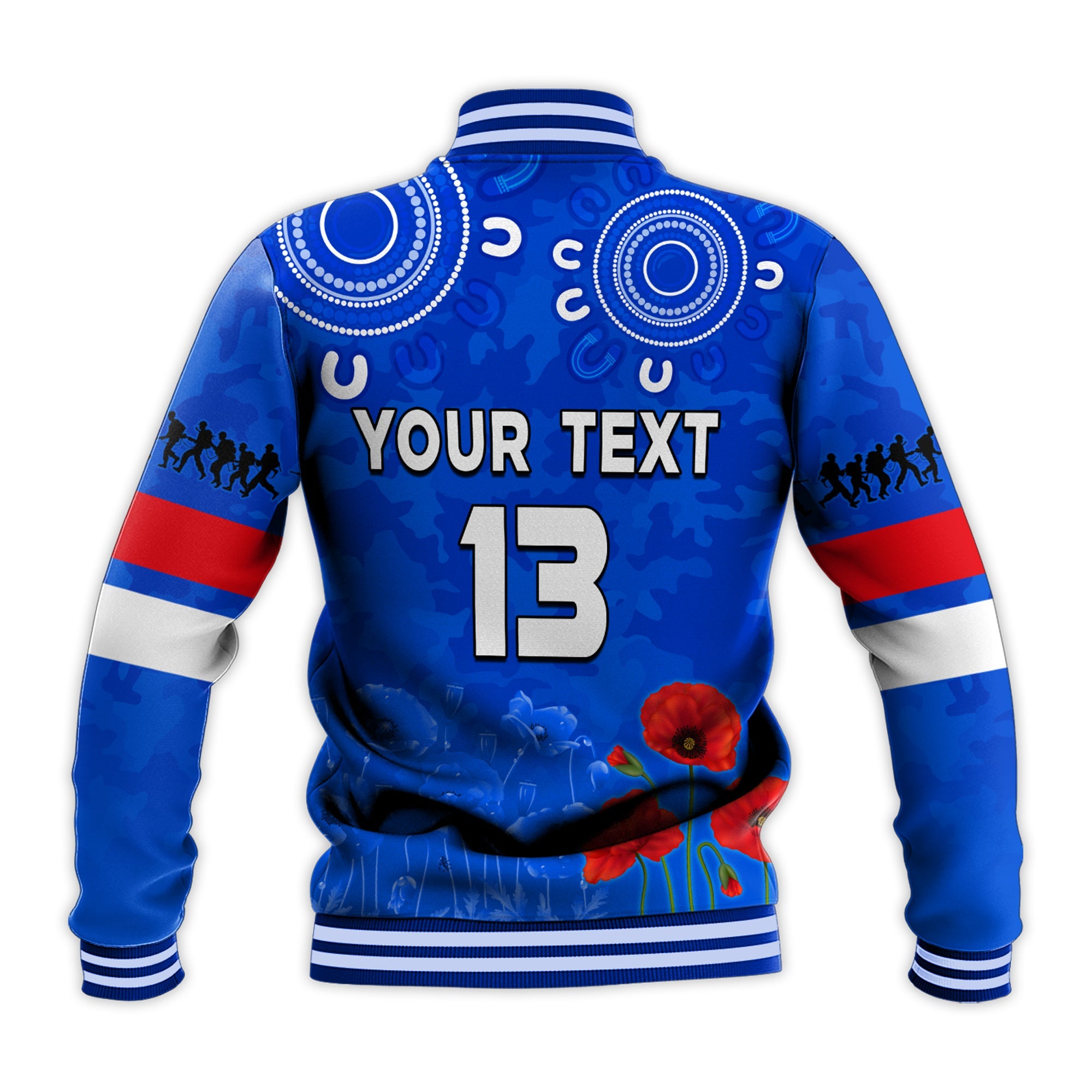 custom-text-and-number-bulldogs-anzac-2022-baseball-jacket-western-dogs-aboriginal-poppy