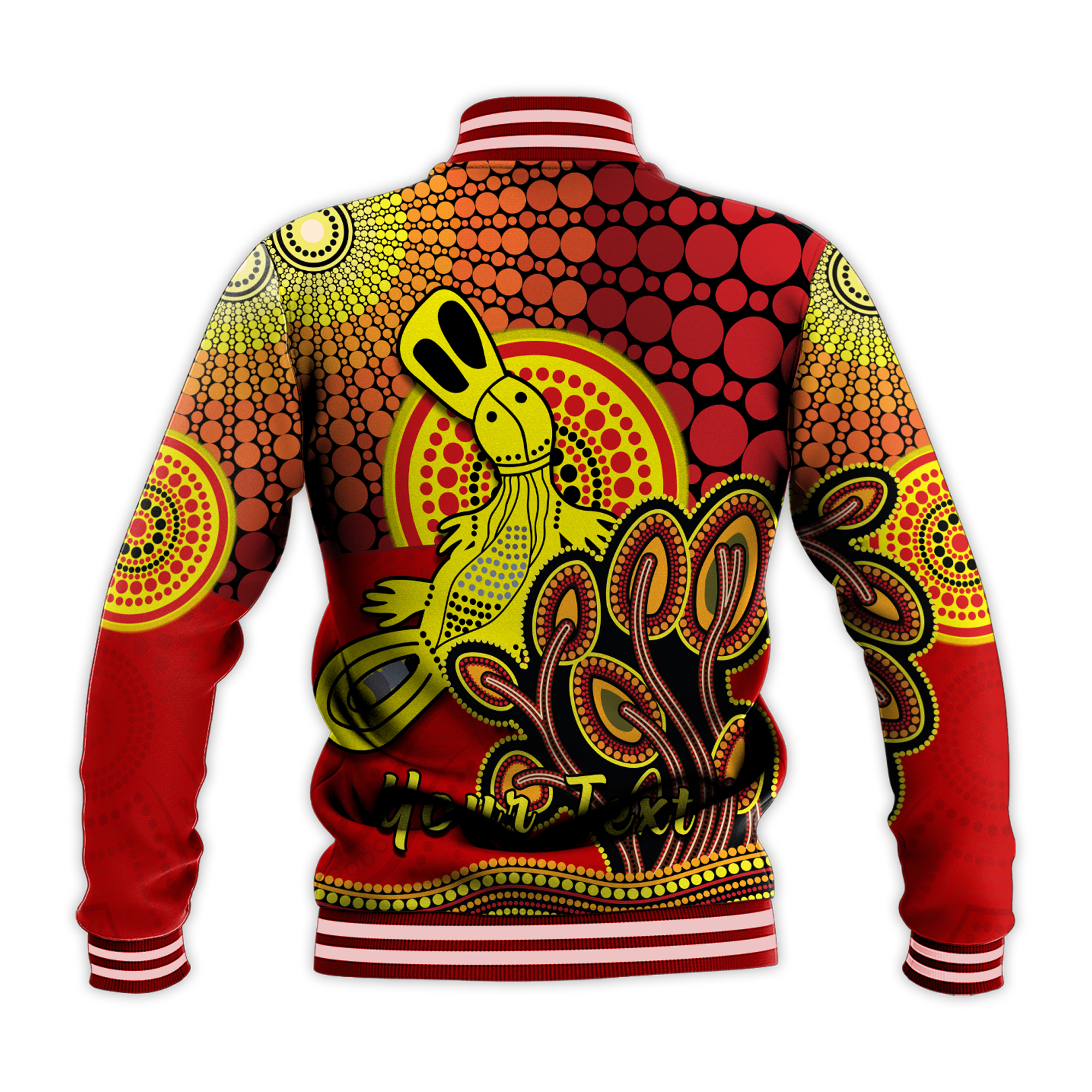 custom-personalised-aboriginal-platypus-baseball-jacket-tree-on-the-hill-sunshine