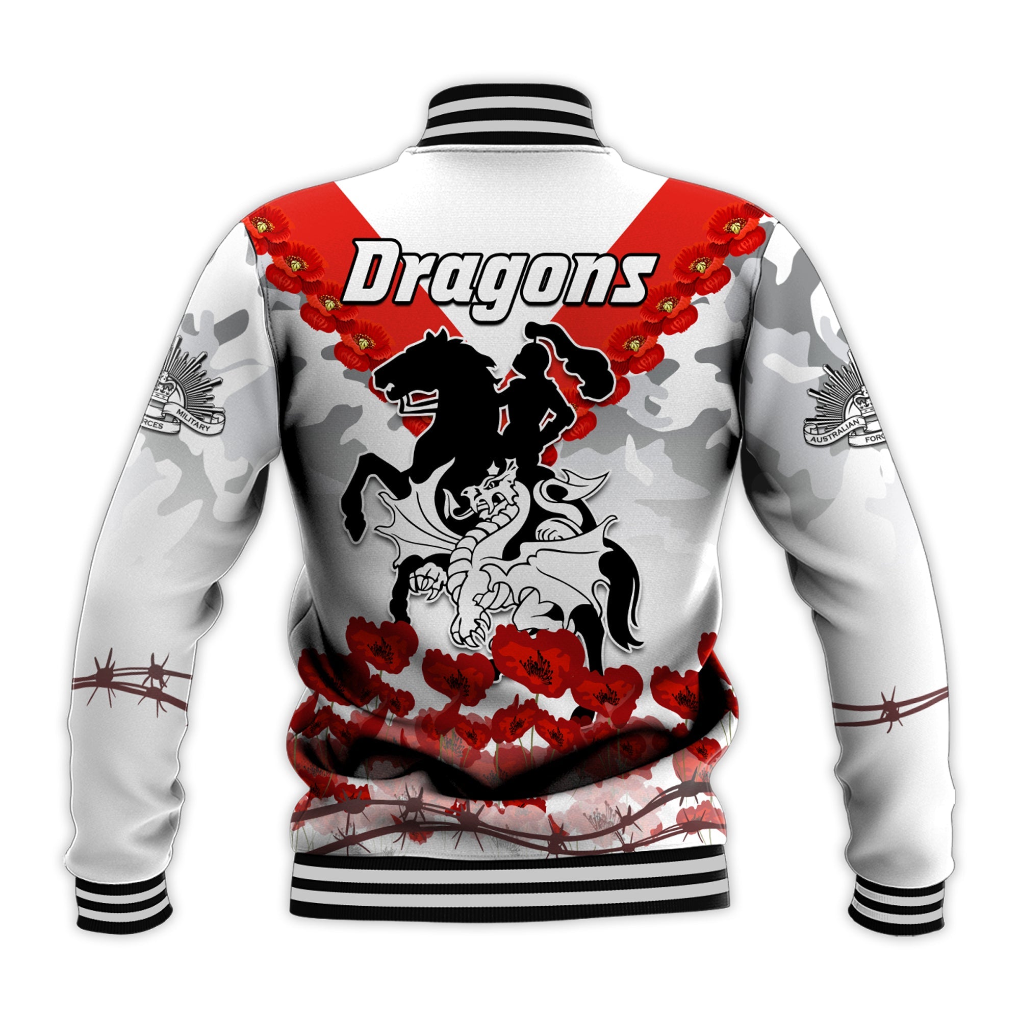 dragons-anzac-2022-baseball-jacket-we-will-remember-them
