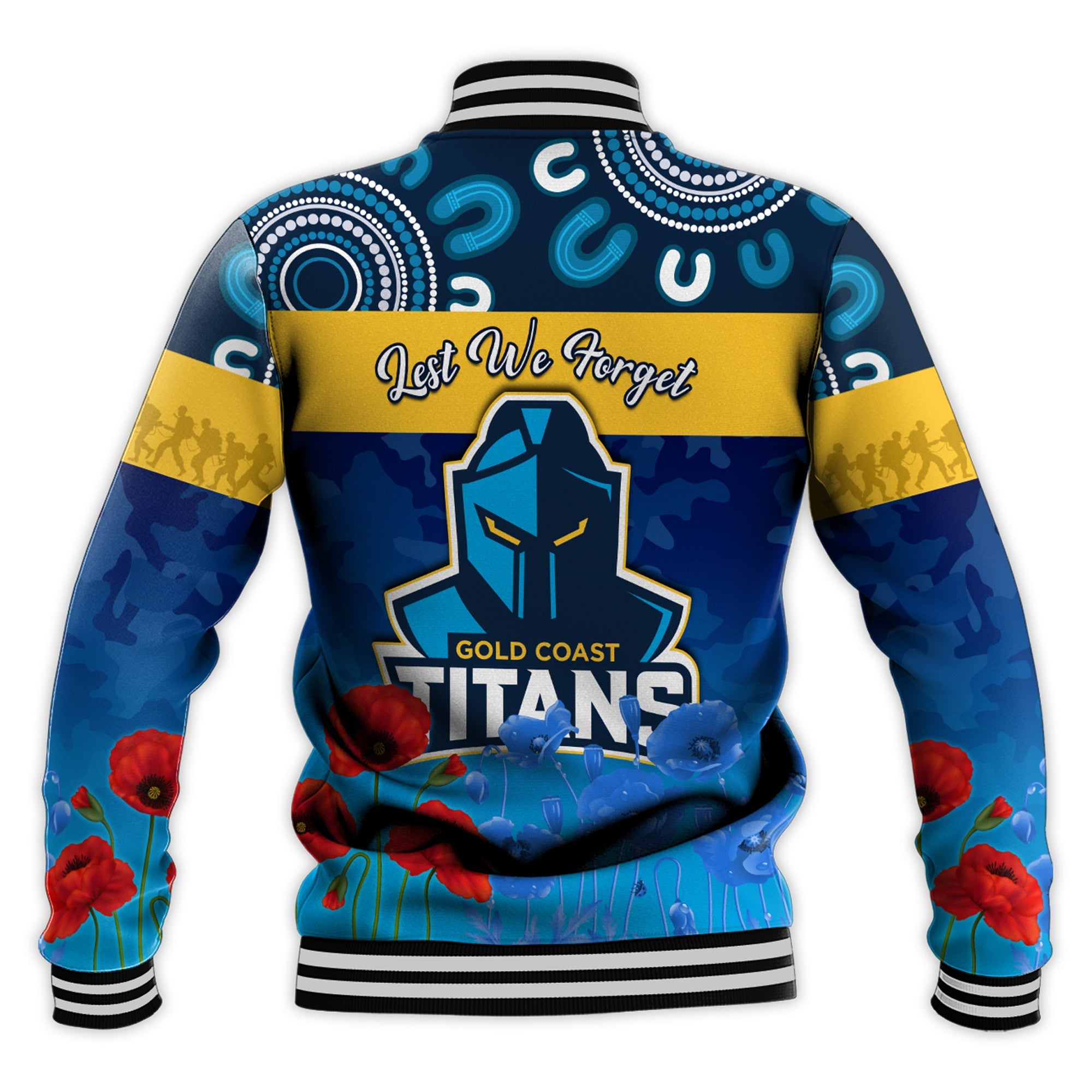 titans-anzac-2022-baseball-jacket-gold-coast-aboriginal-lest-we-forget