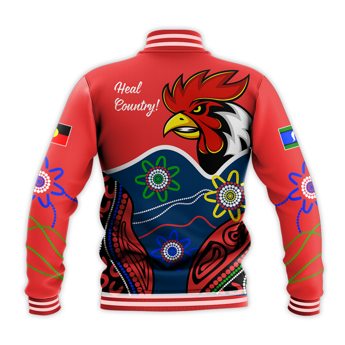 custom-personalised-roosters-naidoc-week-baseball-jacket-sydney