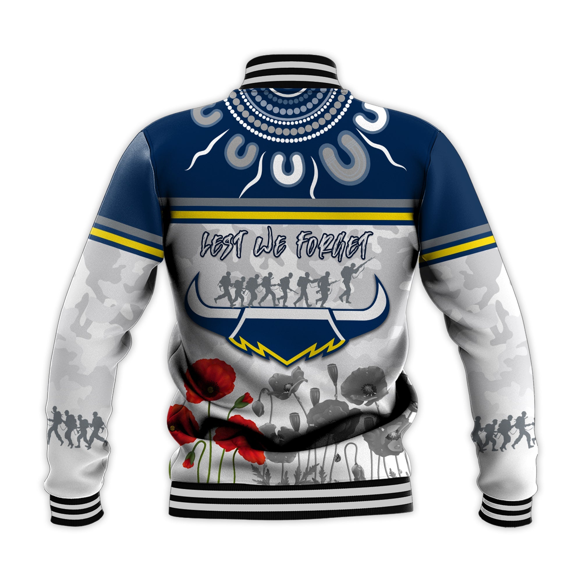 cowboys-anzac-2022-baseball-jacket-aboriginal-lest-we-forget