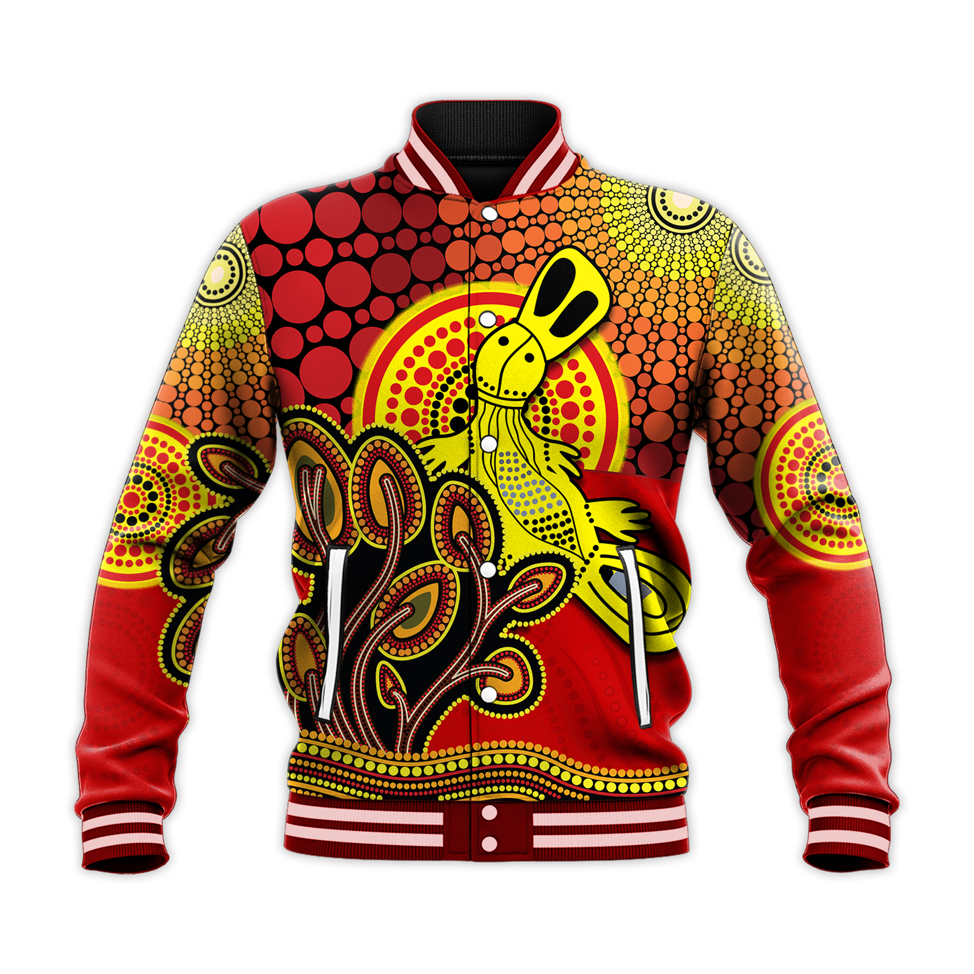 custom-personalised-aboriginal-platypus-baseball-jacket-tree-on-the-hill-sunshine