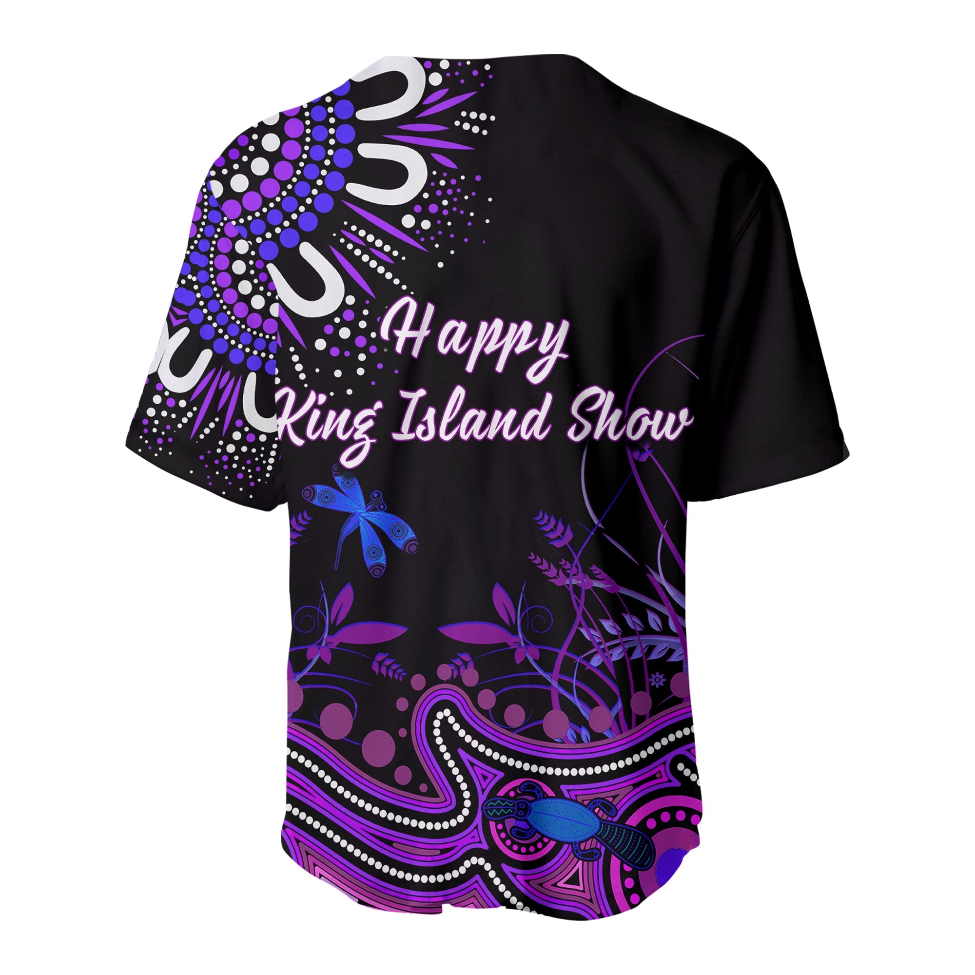 happy-king-island-show-baseball-jersey-aboriginal-tasmania-australia-version-purple