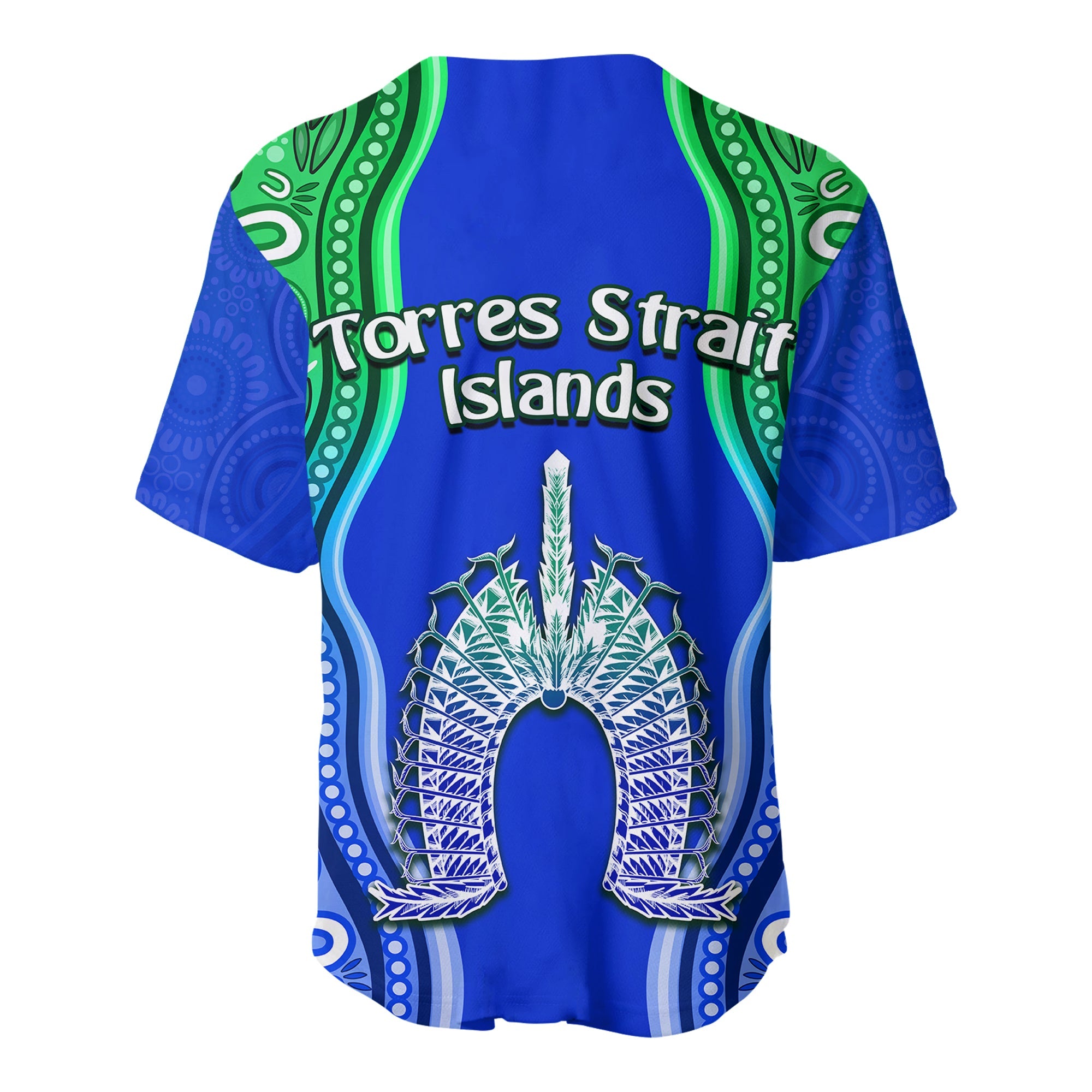 torres-strait-islands-baseball-jersey-the-dhari-mix-aboriginal-turtle-version-blue