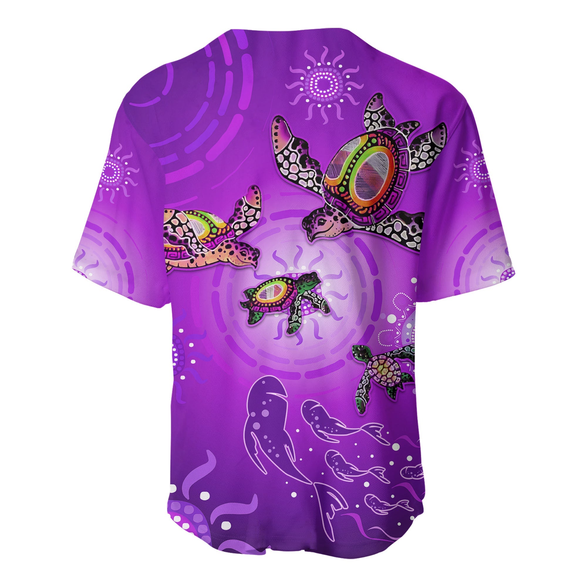 australian-aboriginal-baseball-jersey-happy-turtle-family-version-purple