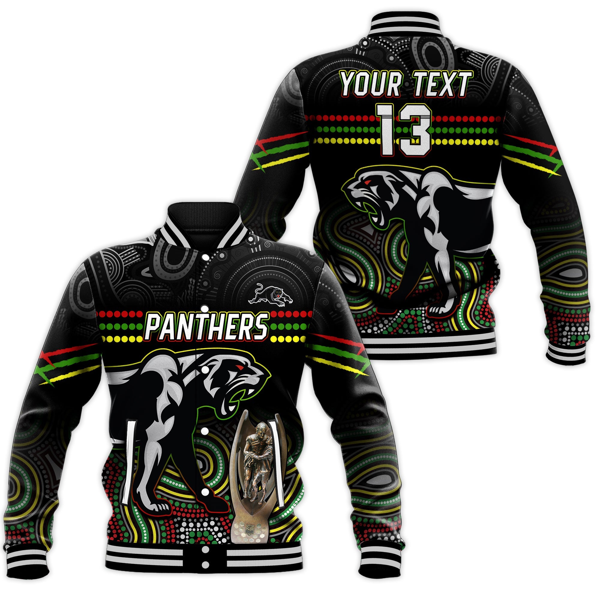 custom-text-and-number-panthers-rugby-baseball-jacket-premiers-2022-back-to-back-champions