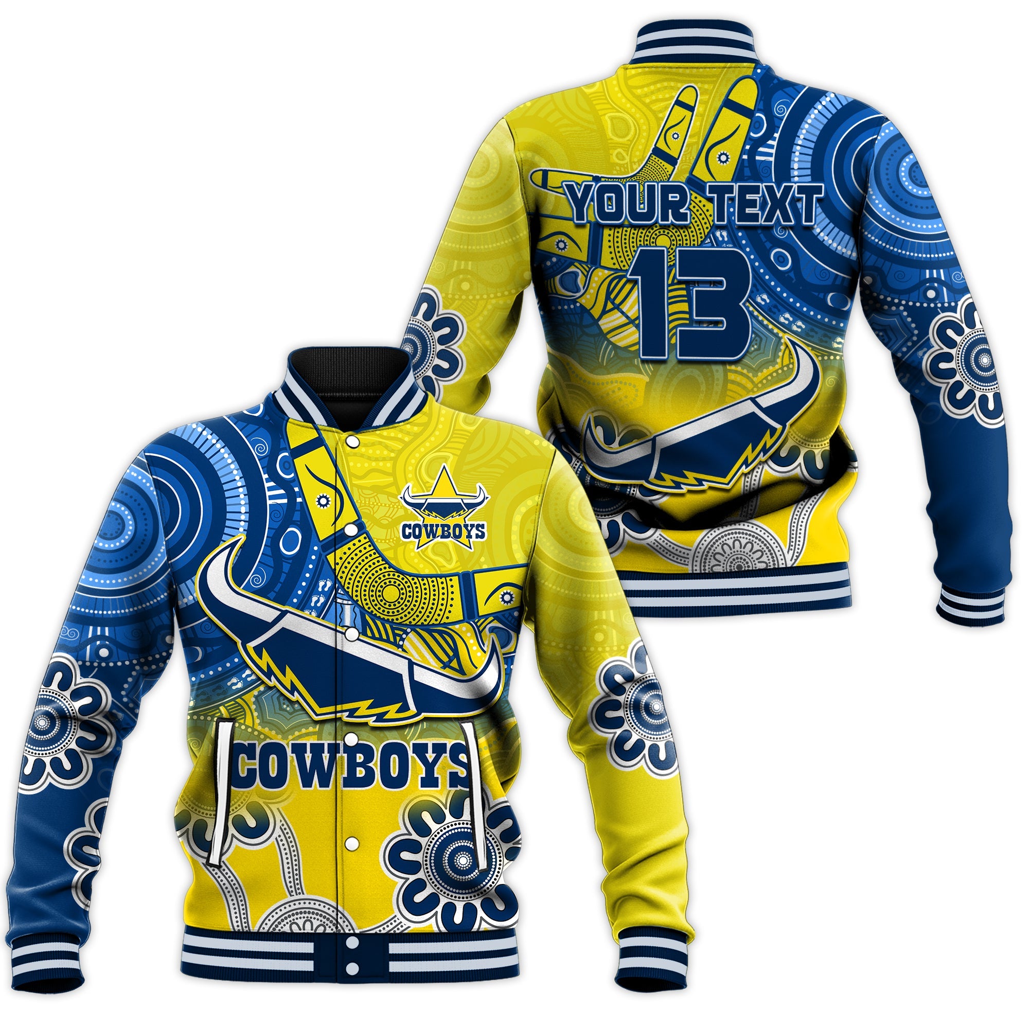 custom-text-and-number-cowboys-rugby-baseball-jacket-aboriginal-boomerang-go-premiers-north-queensland