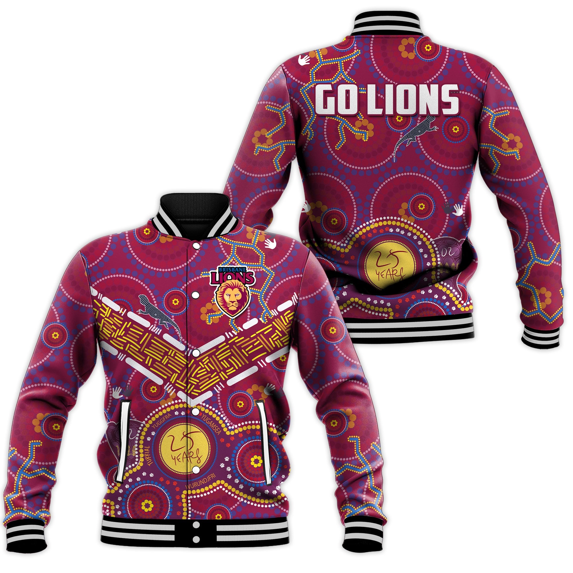 brisbane-football-baseball-jacket-indigenous-pattern-go-lions-unique-style