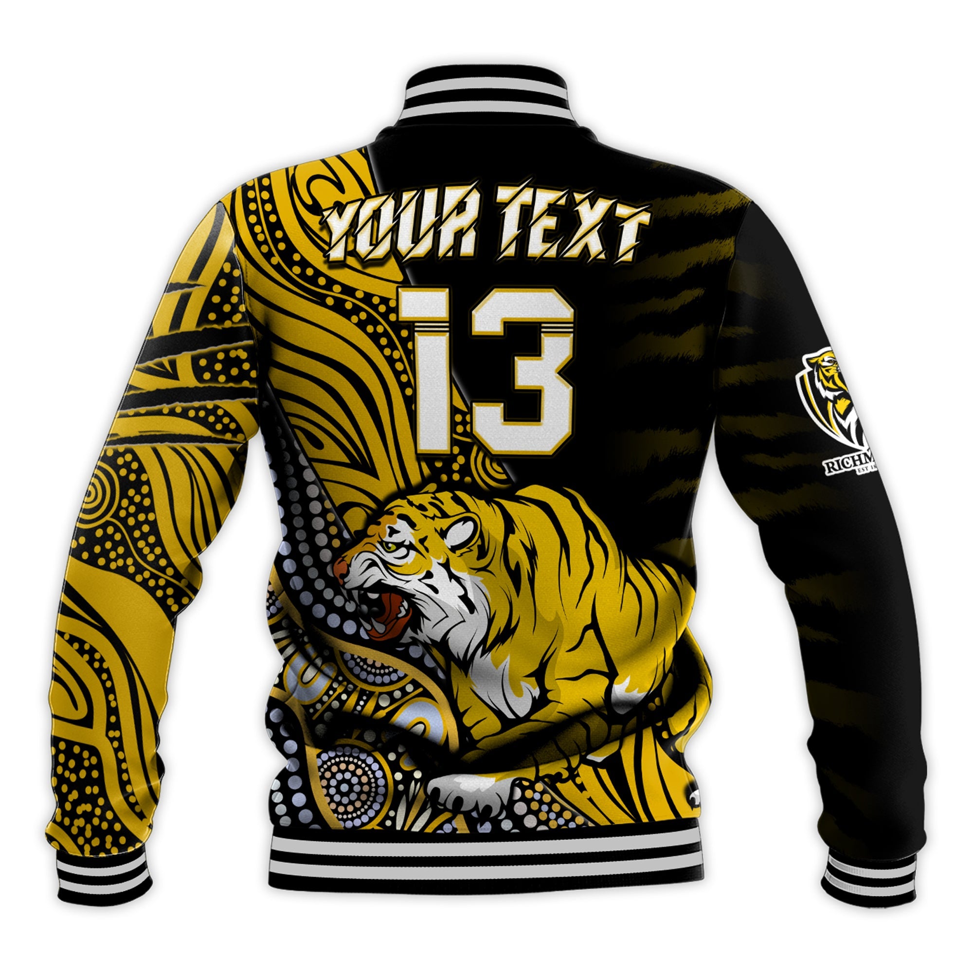 custom-text-and-number-richmond-football-baseball-jacket-aboriginal-go-the-tigers-premiers