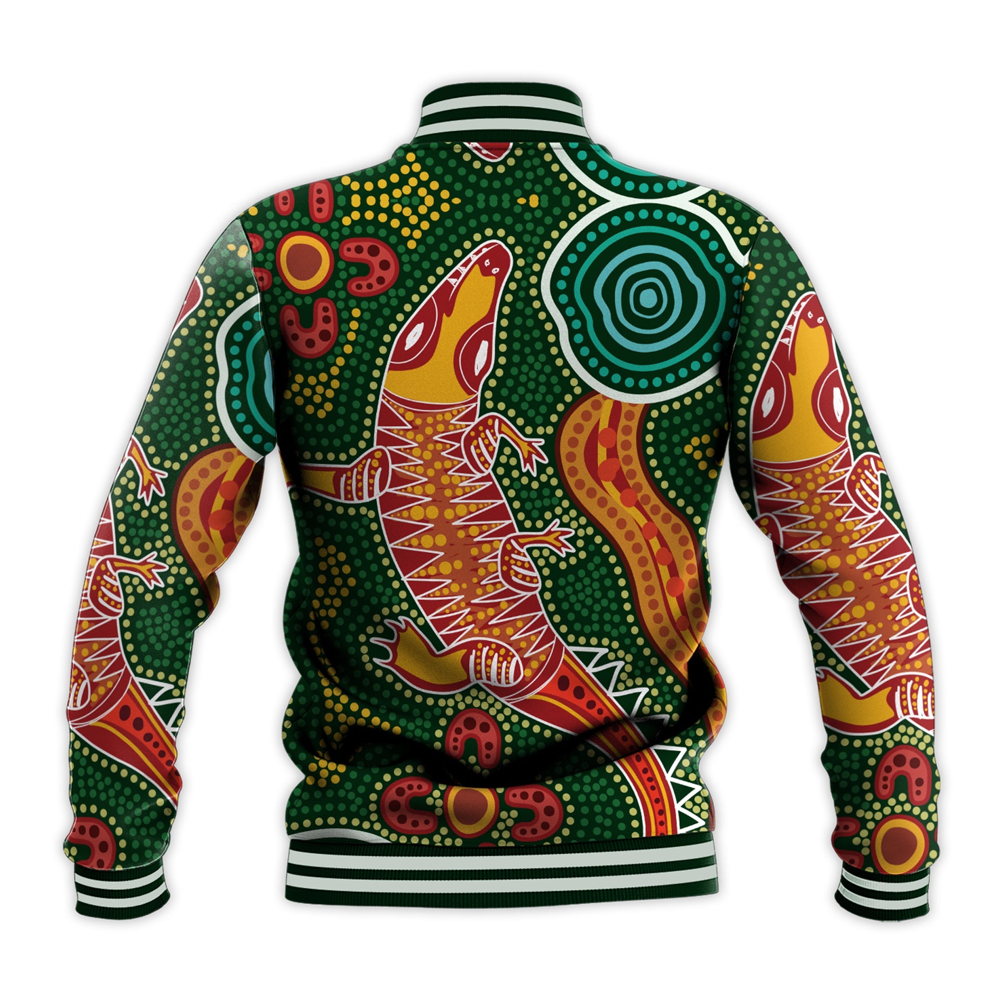 custom-personalised-aboriginal-art-crocodile-baseball-jacket-you-are-number-one