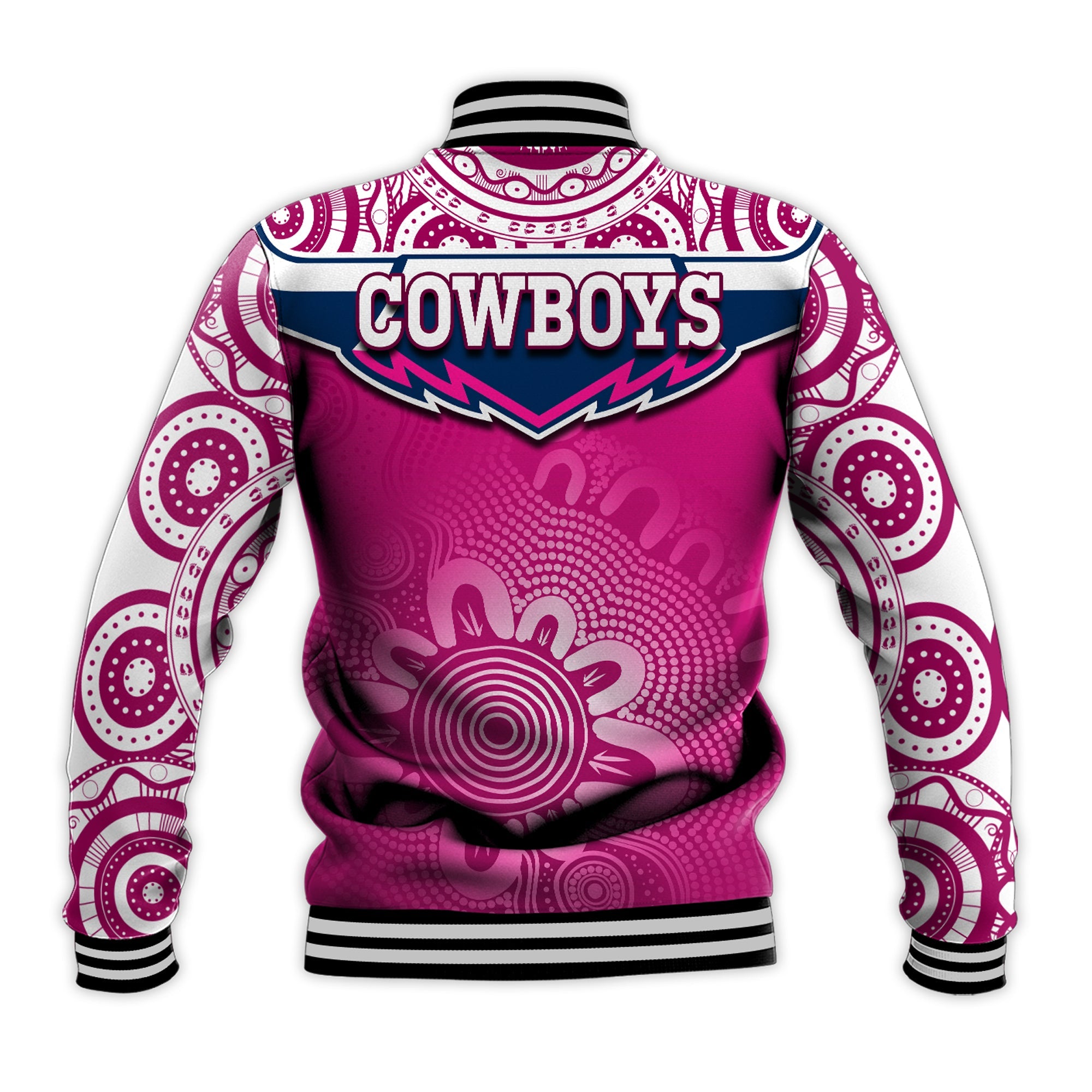 cowboys-rugby-baseball-jacket-aboriginal-pattern-pink-version