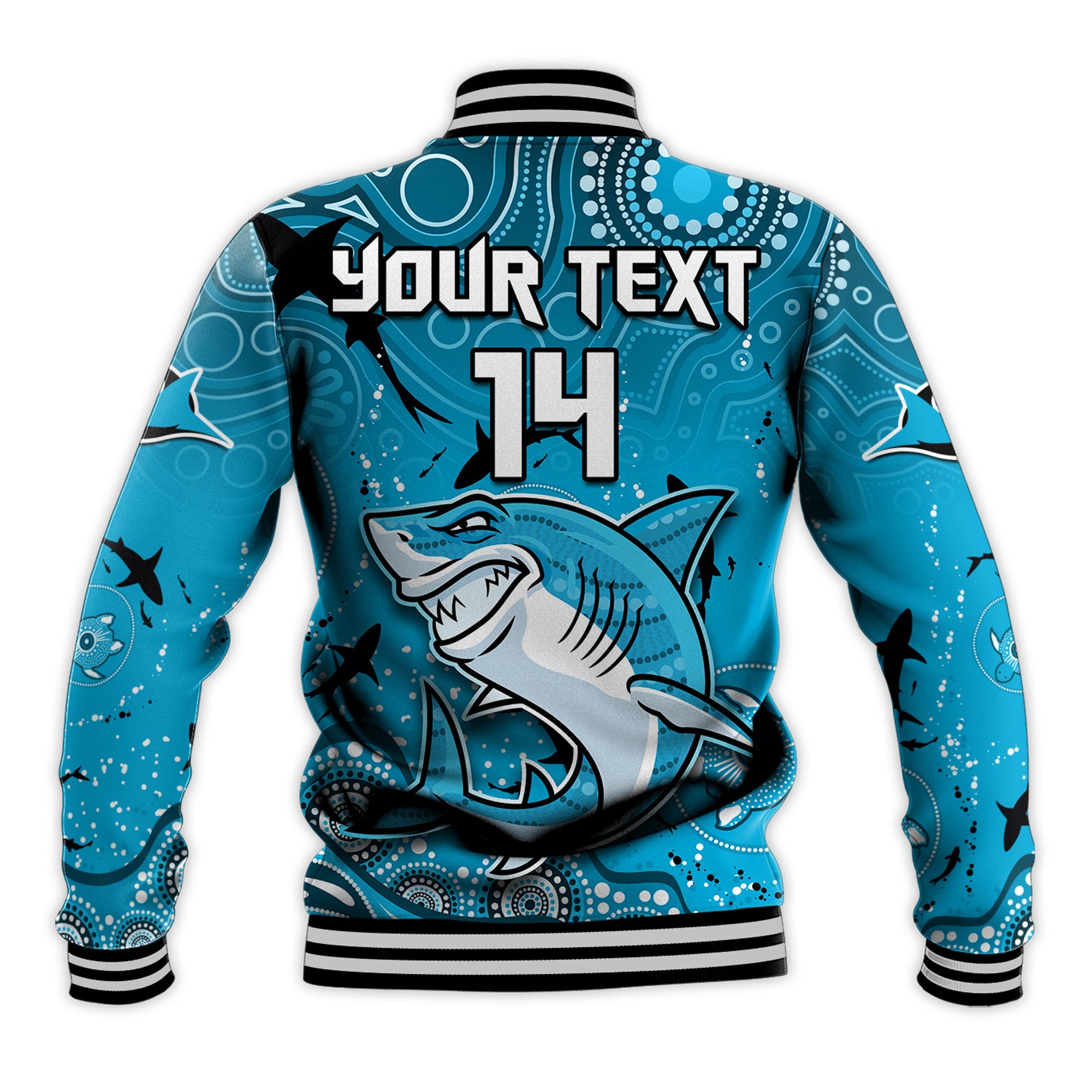 custom-text-and-number-sharks-rugby-baseball-jacket-go-sharkies-aboriginal-special-version-ver03