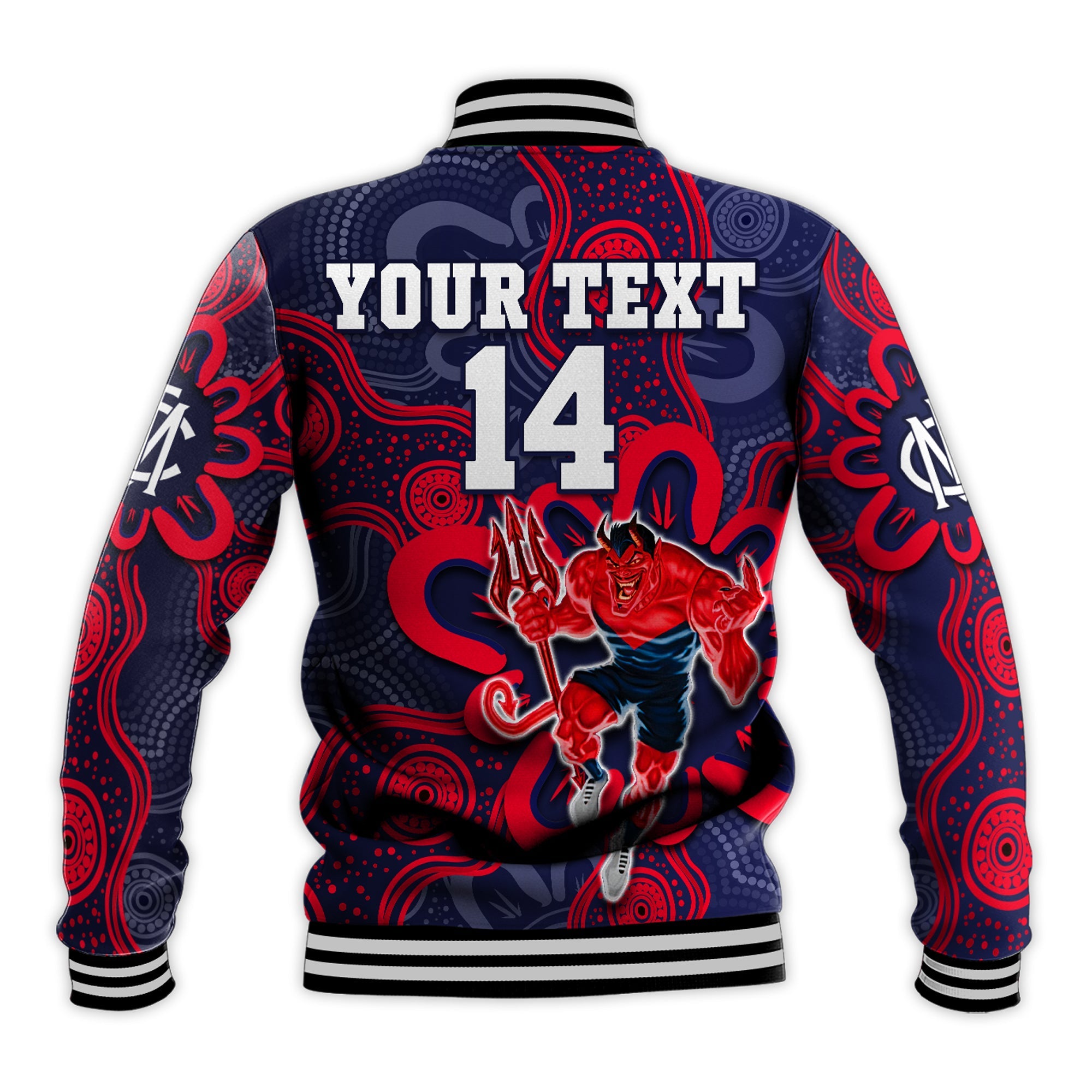 custom-text-and-number-demons-football-2022-baseball-jacket-australian-aboriginal-dot-painting