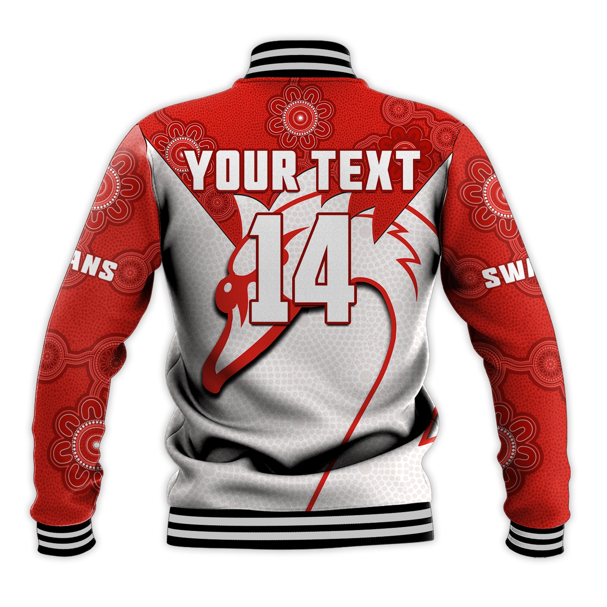 custom-text-and-number-sydney-football-baseball-jacket-swans-1874-dot-painting-artsy