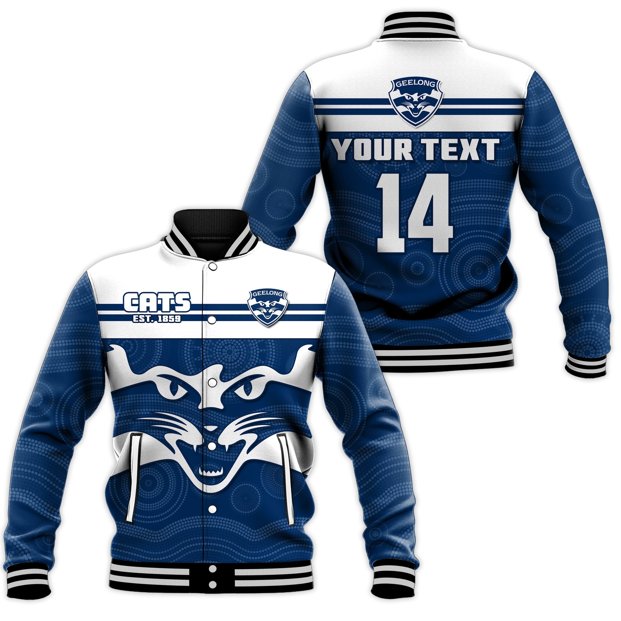 custom-text-and-number-cats-football-baseball-jacket-geelong-est-1859-aboriginal-art