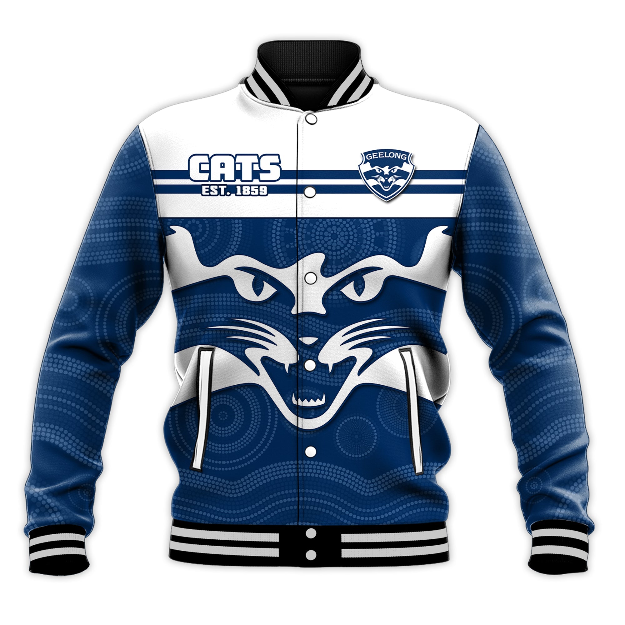 custom-text-and-number-cats-football-baseball-jacket-geelong-est-1859-aboriginal-art