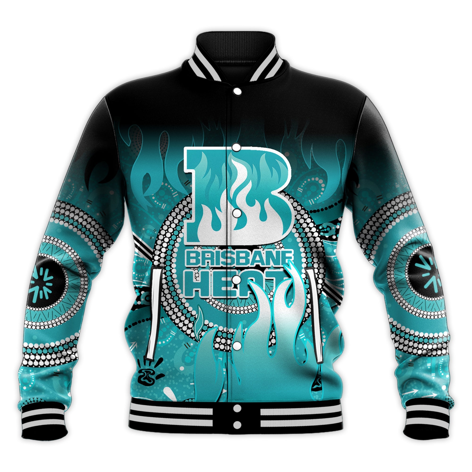 custom-text-and-number-brisbane-heat-baseball-jacket-aboriginal-sunshine