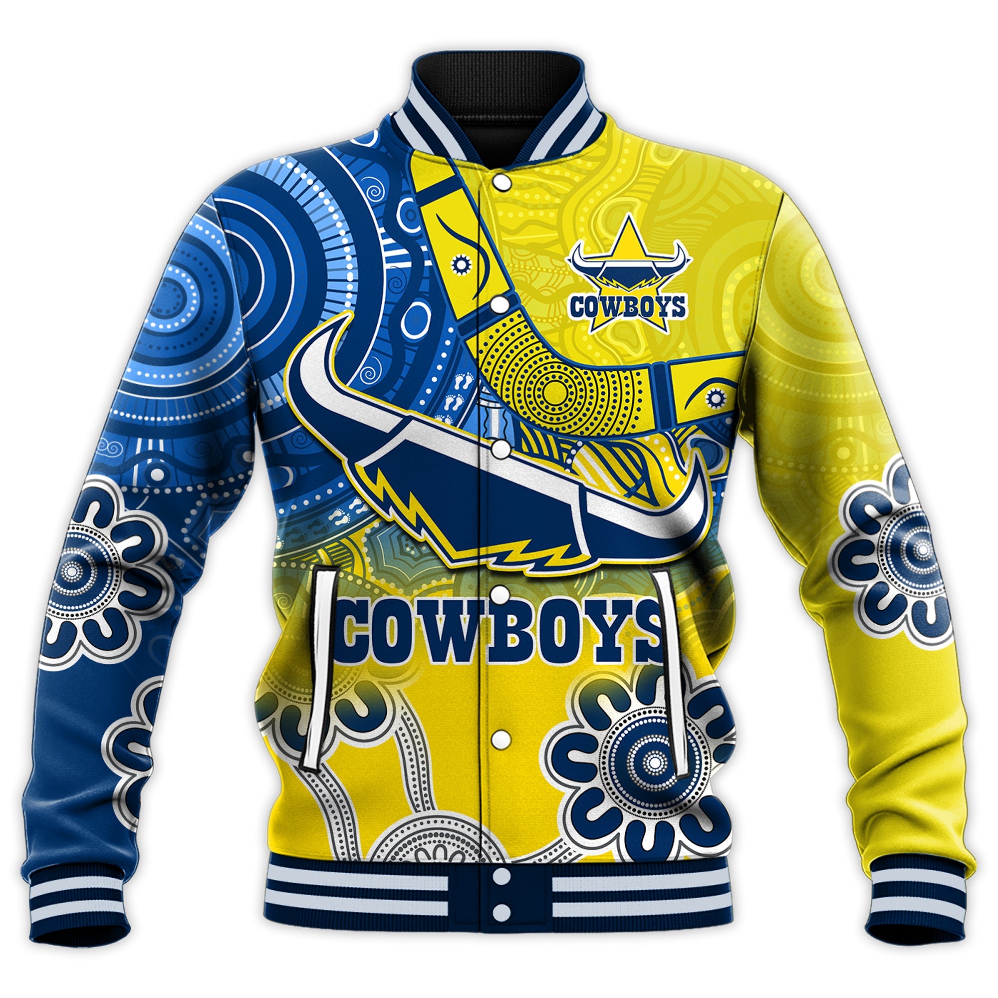 custom-text-and-number-cowboys-rugby-baseball-jacket-aboriginal-boomerang-go-premiers-north-queensland