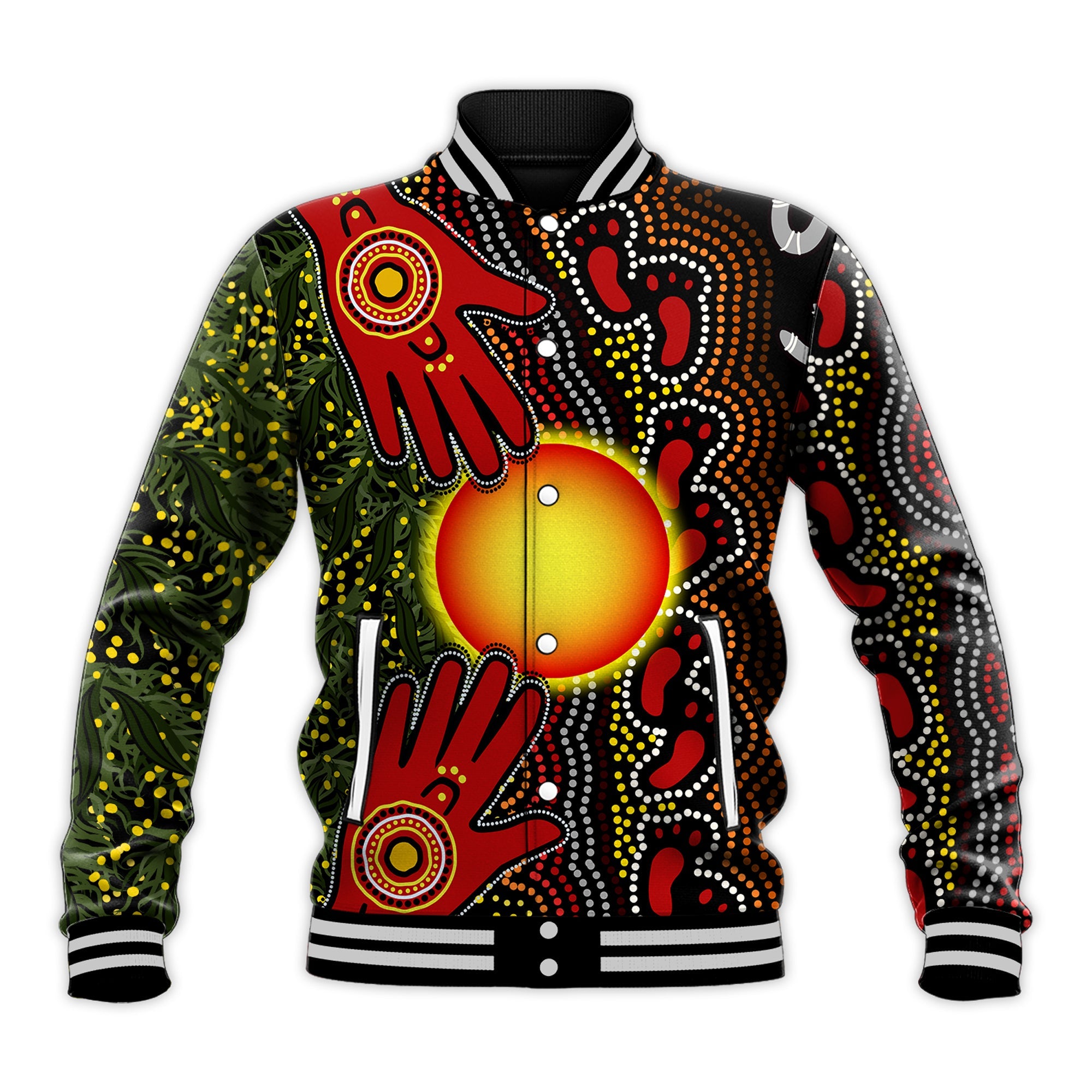 custom-text-and-number-aboriginal-dot-painting-baseball-jacket-go-to-touch-the-sun