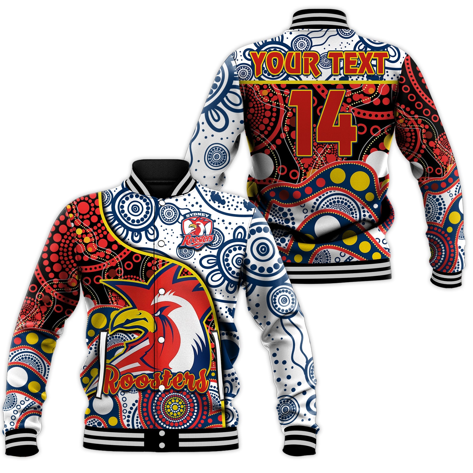 custom-text-and-number-roosters-rugby-baseball-jacket-easts-1908-aboriginal-artsy-premiers