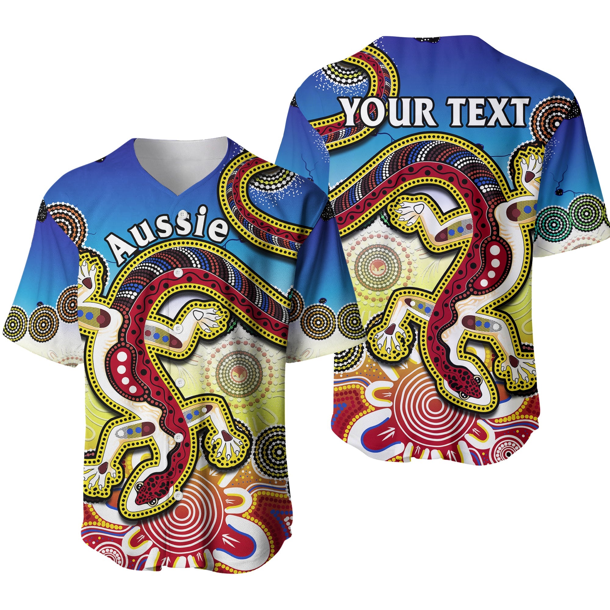 custom-personalised-australia-baseball-jersey-indigenous-red-lizard-love-aussie-artsy