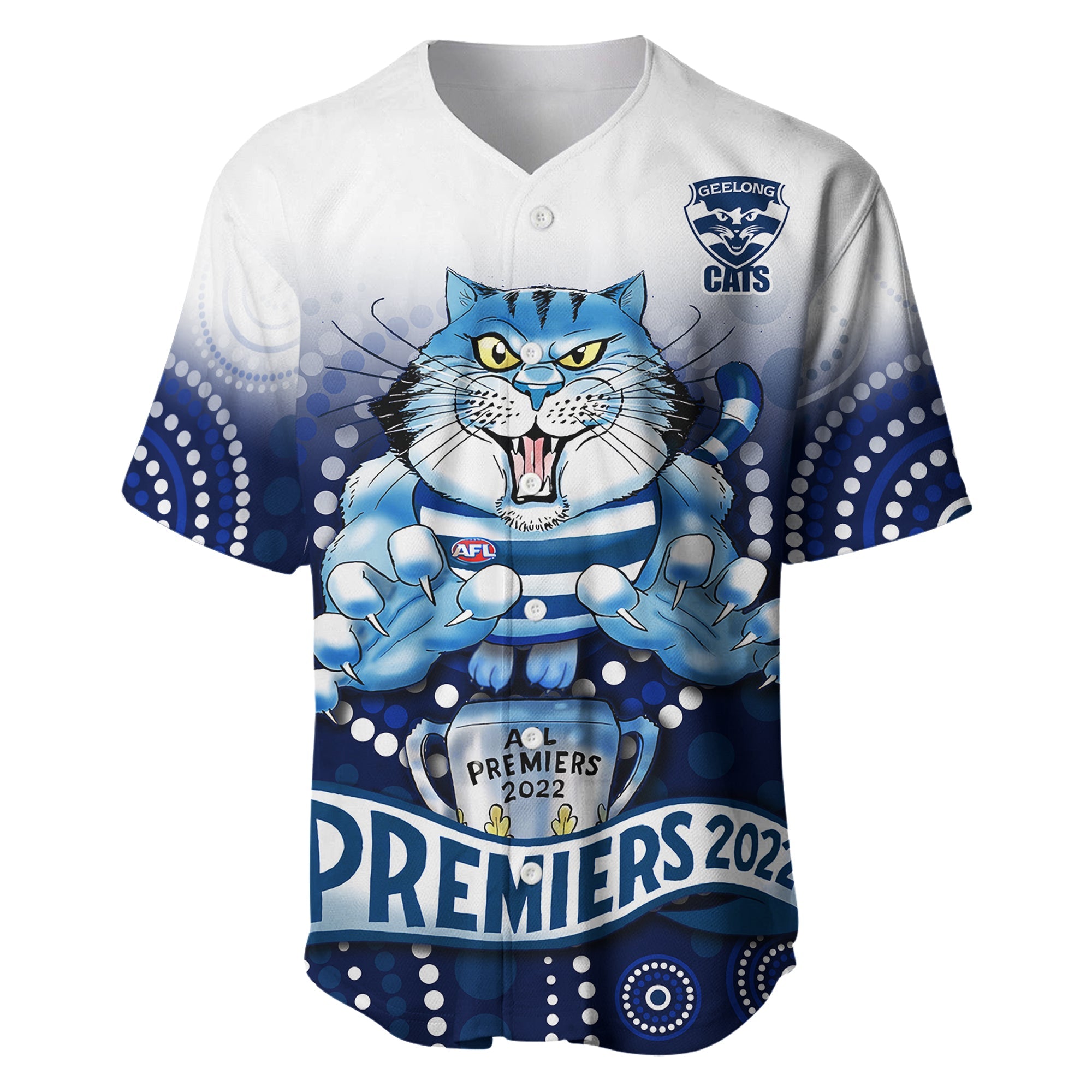 custom-text-and-number-cats-football-baseball-jersey-aboriginal-australian-premiers-2022-proud-geelong-cartoon