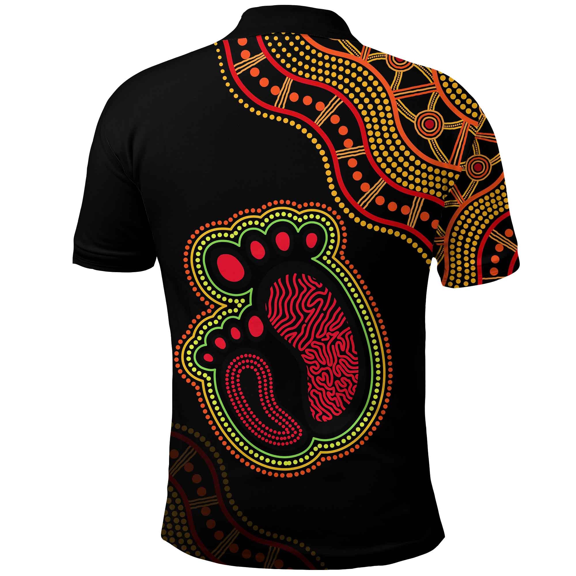 custom-personalised-australia-mother-day-aboriginal-polo-shirt-the-greatest-mom