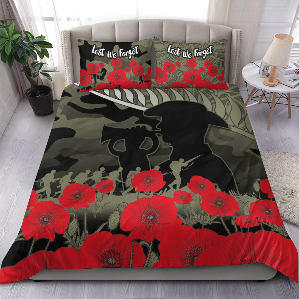 New Zealand ANZAC 2022 Bedding Set Maori Camouflage LT14