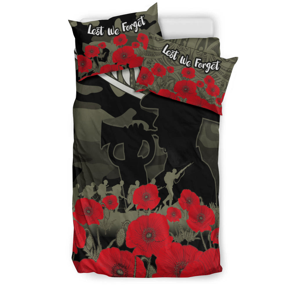 New Zealand ANZAC 2022 Bedding Set Maori Camouflage LT14