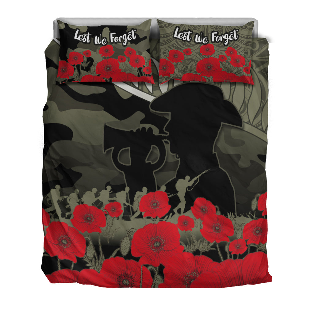 New Zealand ANZAC 2022 Bedding Set Maori Camouflage LT14