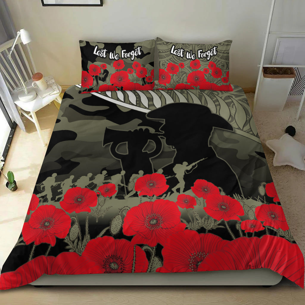 New Zealand ANZAC 2022 Bedding Set Maori Camouflage LT14