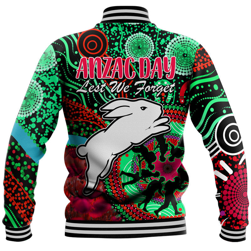 rabbitohs-rugby-anzac-baseball-jacket-aboriginal-military-and-poppy-flowers