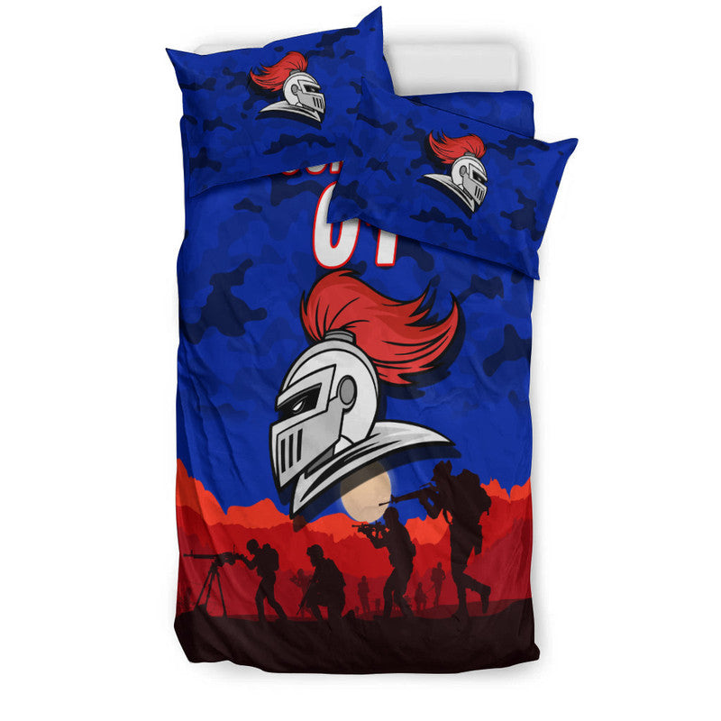 custom-personalised-newcastle-knights-anzac-2022-bedding-set-simple-style