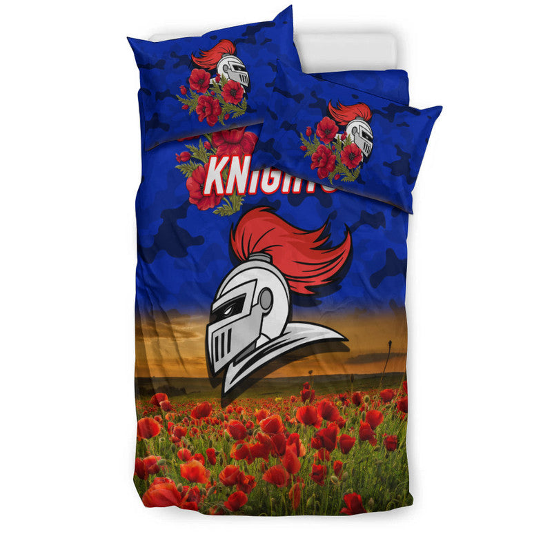 newcastle-knights-anzac-2022-bedding-set-poppy-flowers-vibes