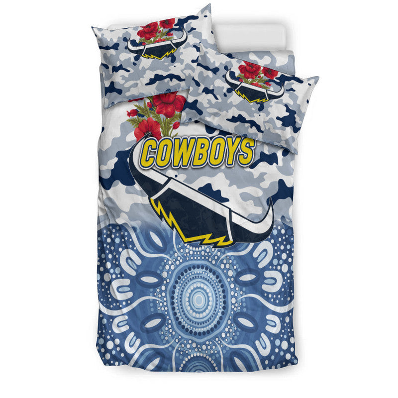 north-queensland-cowboys-anzac-2022-bedding-set-indigenous-vibes-white